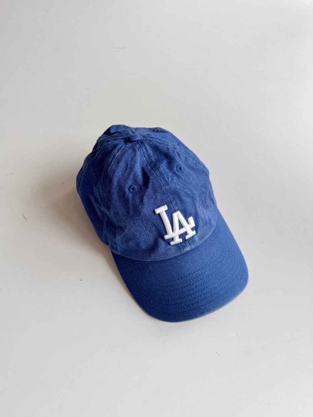 '47 MLB LA DODGERS Blue White Embroidered Logo Baseball Hat
